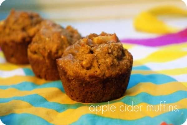 Recipe: Apple Cider Muffins