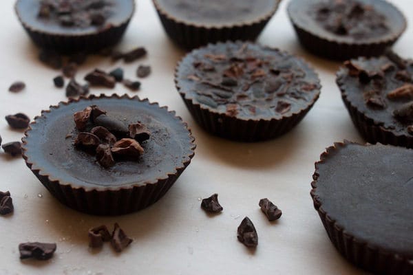 Recipe: Raw Cacao Sea Salt Caramel Cups