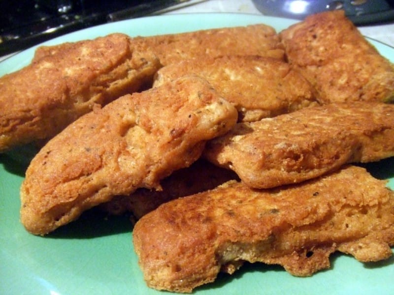 Tempeh 'Fish' N' Chips With Tartar Sauce