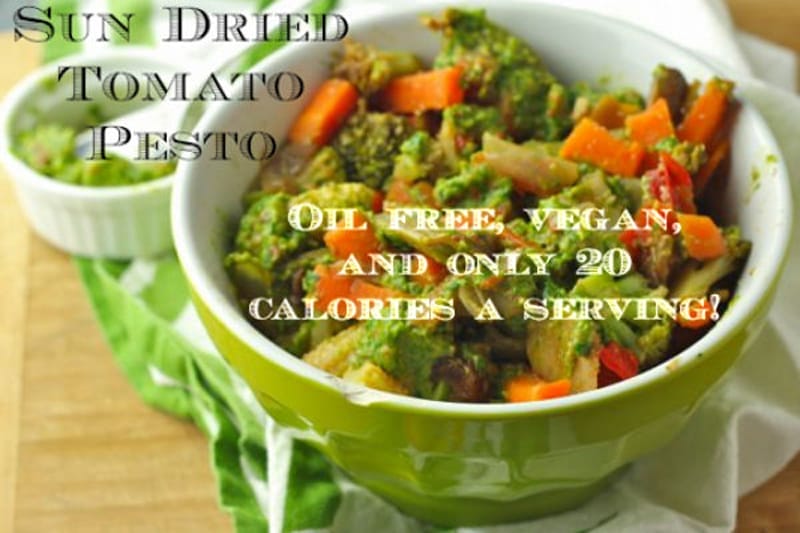 The World's Healthiest Sun Dried Tomato Pesto