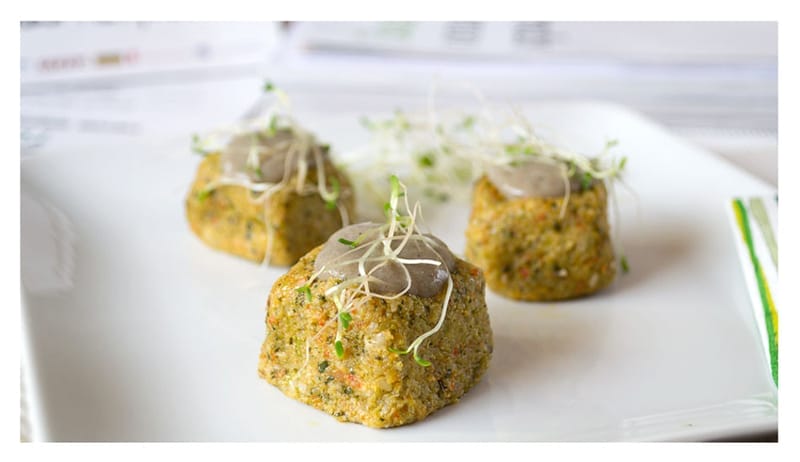 Veggies and Mushrooms Mini Bites