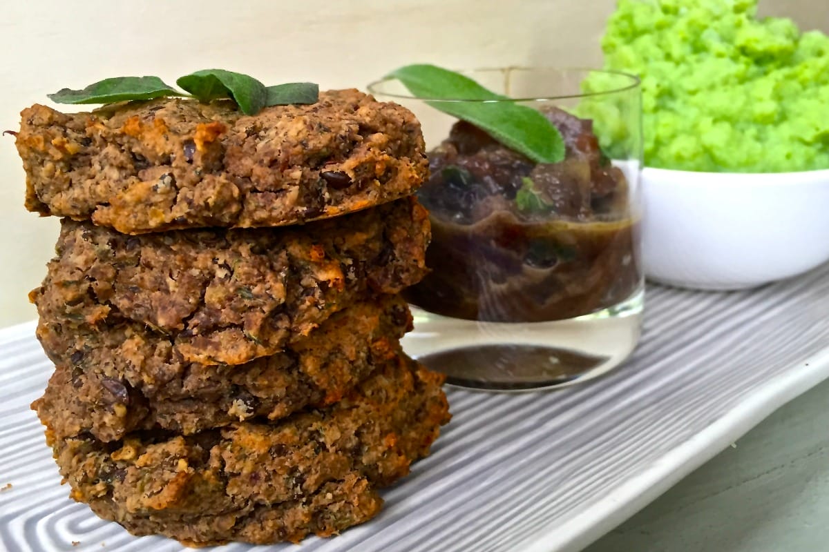 walnut lentil burgers