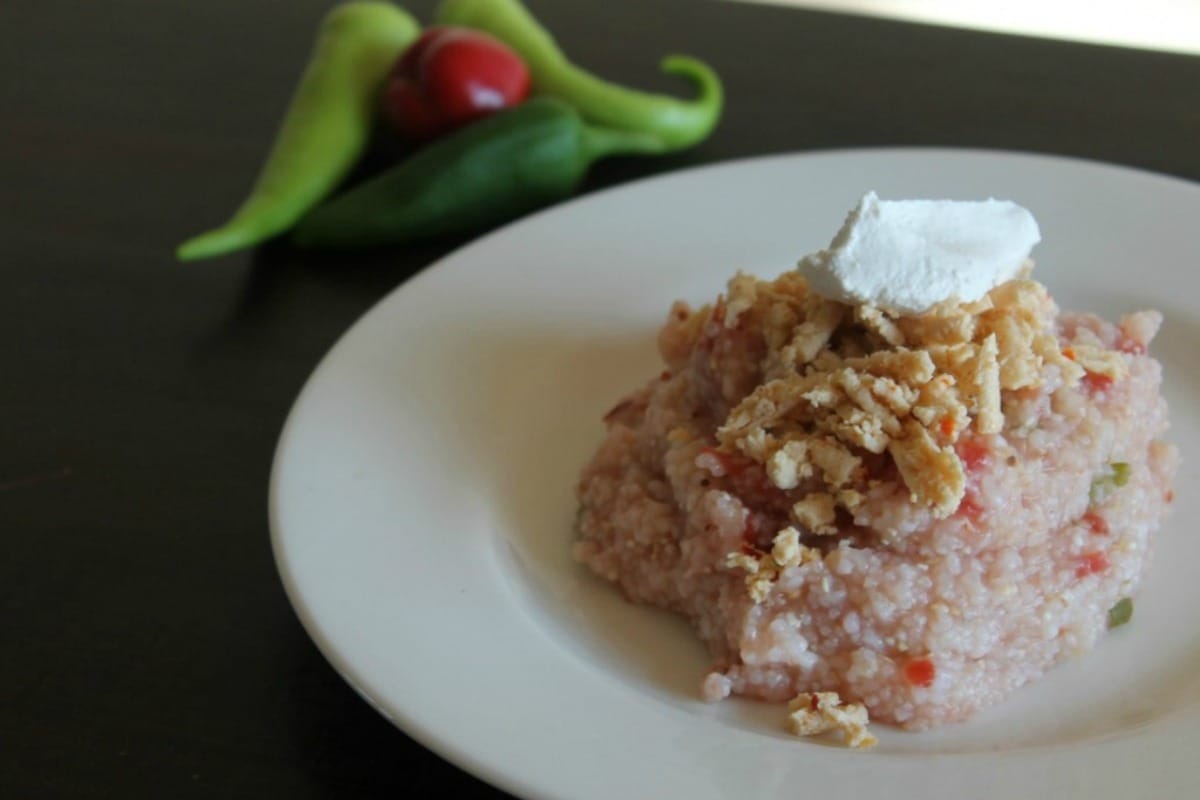 Southwestern Style Grits [Vegan]