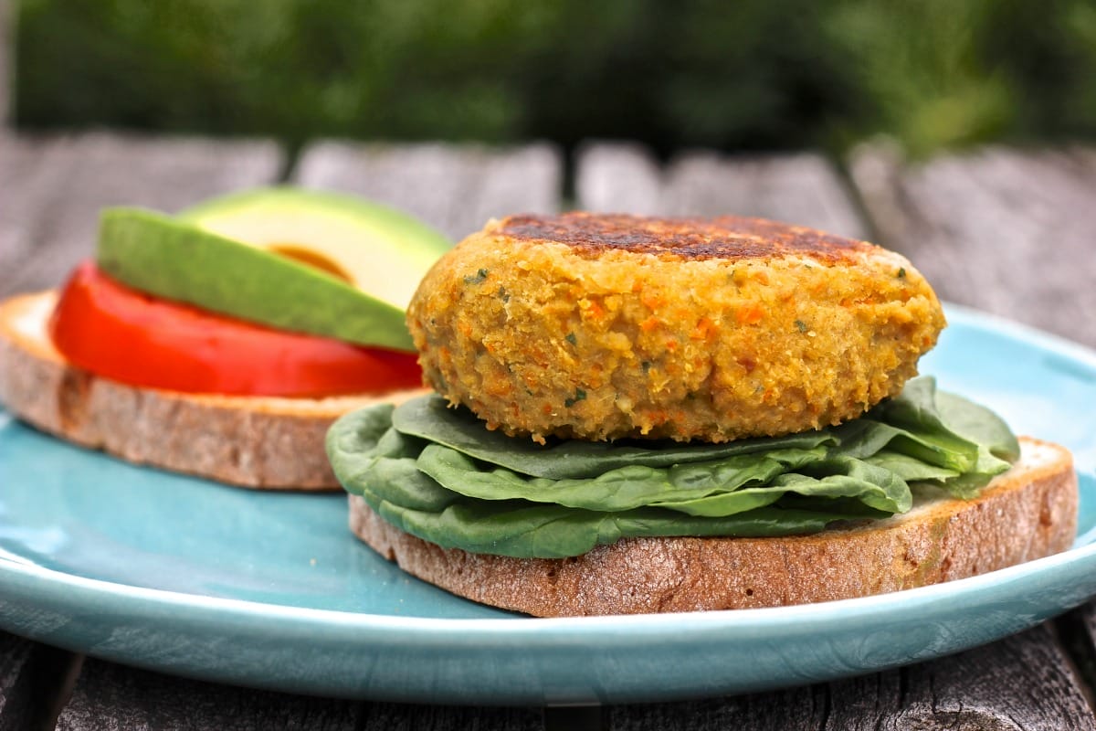Basic Veggie and Bean Burgers [Vegan, Gluten-Free]