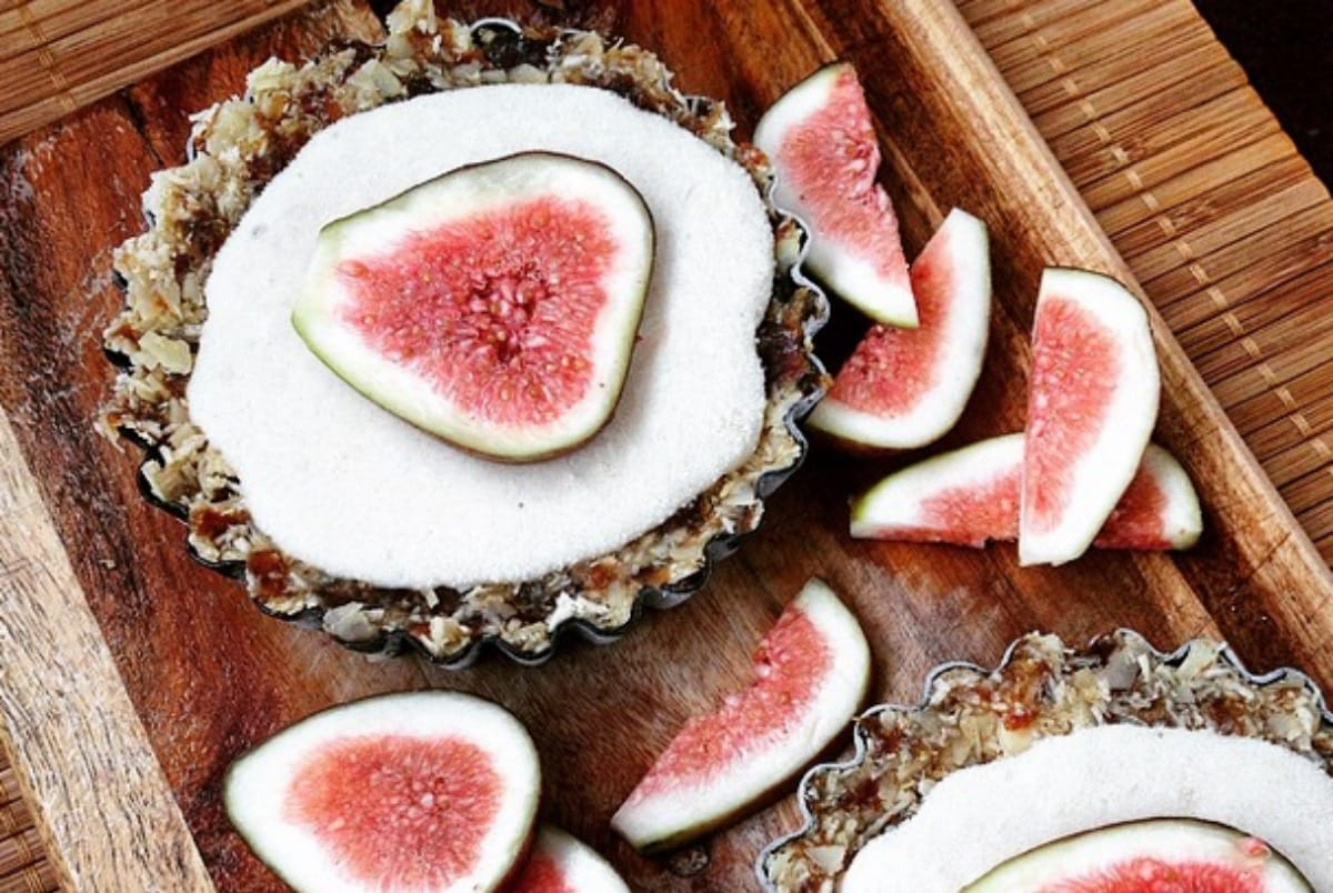 lemon and fig tarts