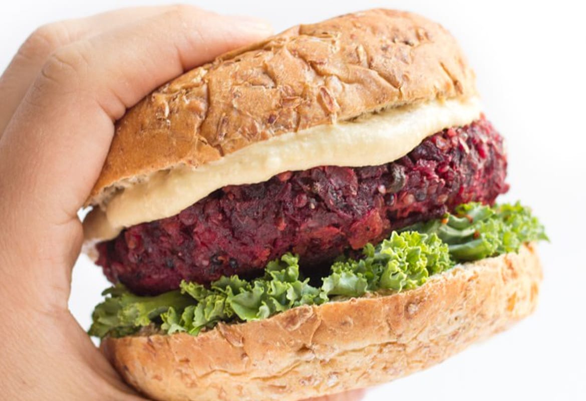 Beet and Quinoa Veggie Burgers [Vegan, Gluten-Free]