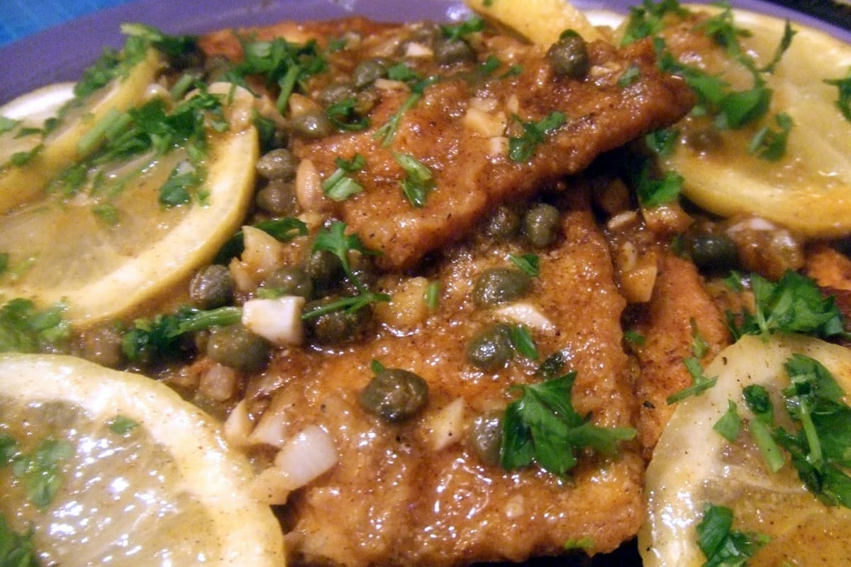 Tofu Piccata [Vegan, Gluten-Free]