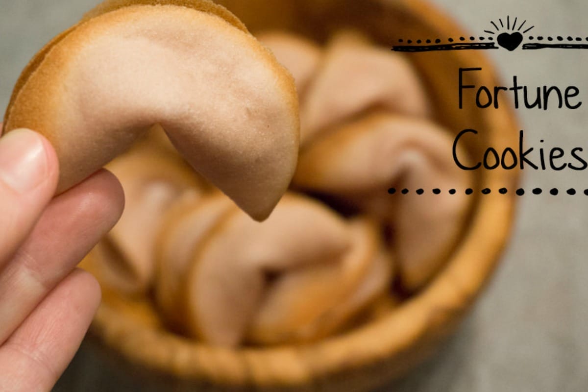 Egg-Free Fortune Cookies