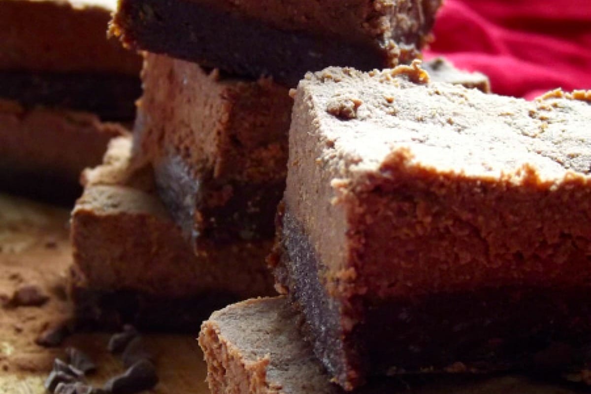 Double Chocolate Squares [Vegan, Raw, Gluten-Free]