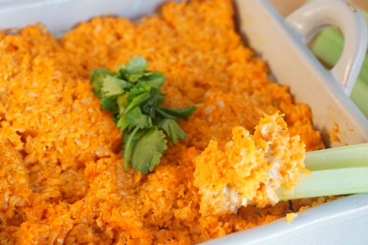 Buffalo Cauliflower Dip [Vegan, Gluten-Free]