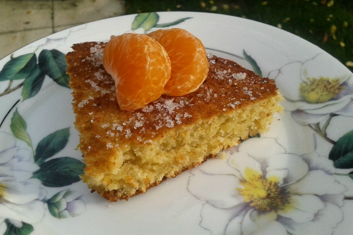 Lemon and Tangerine Cake [Vegan]