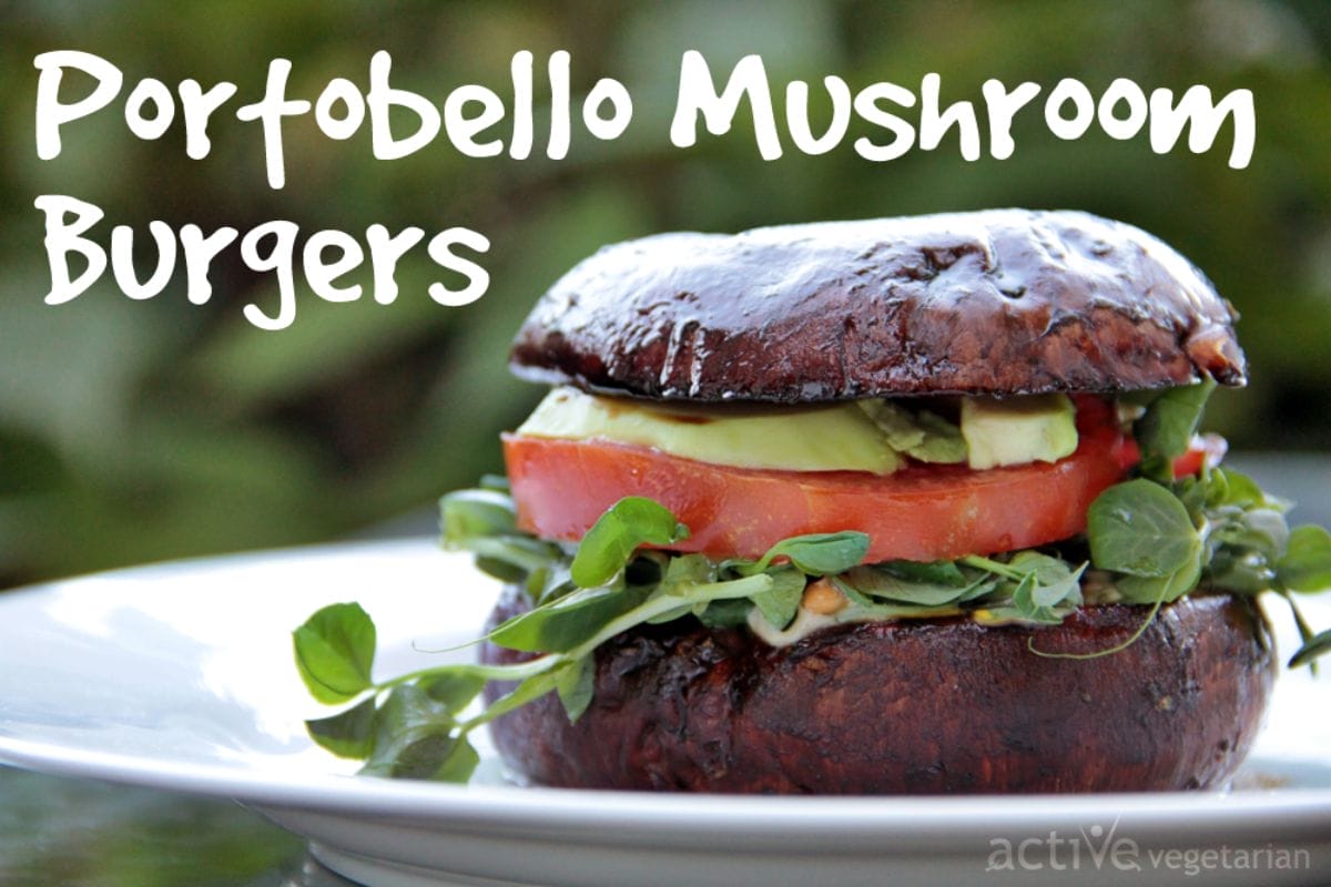 Portobello Mushroom Burgers [Vegan, Gluten-Free]