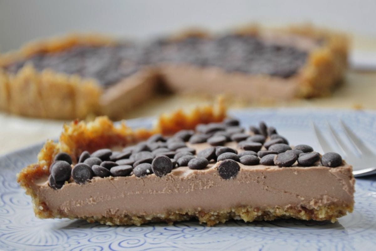 Chocolate Mousse Tart [Vegan]