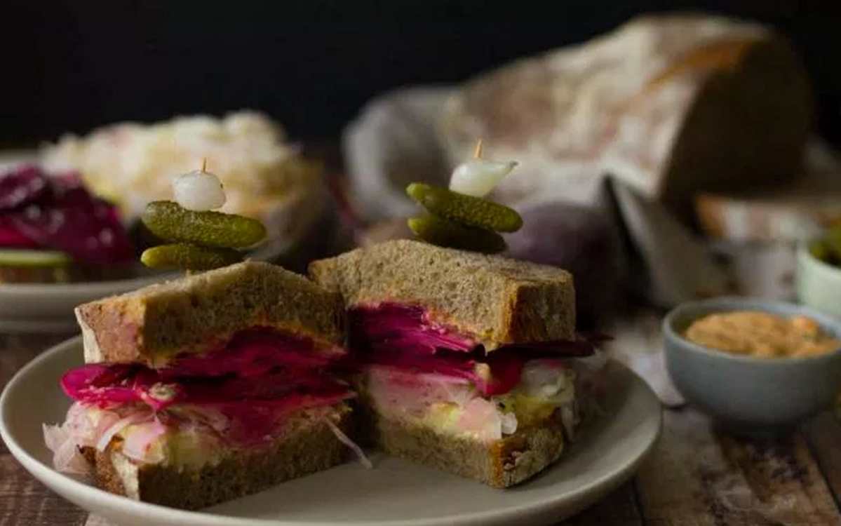 Best Beet Reuben [Vegan]