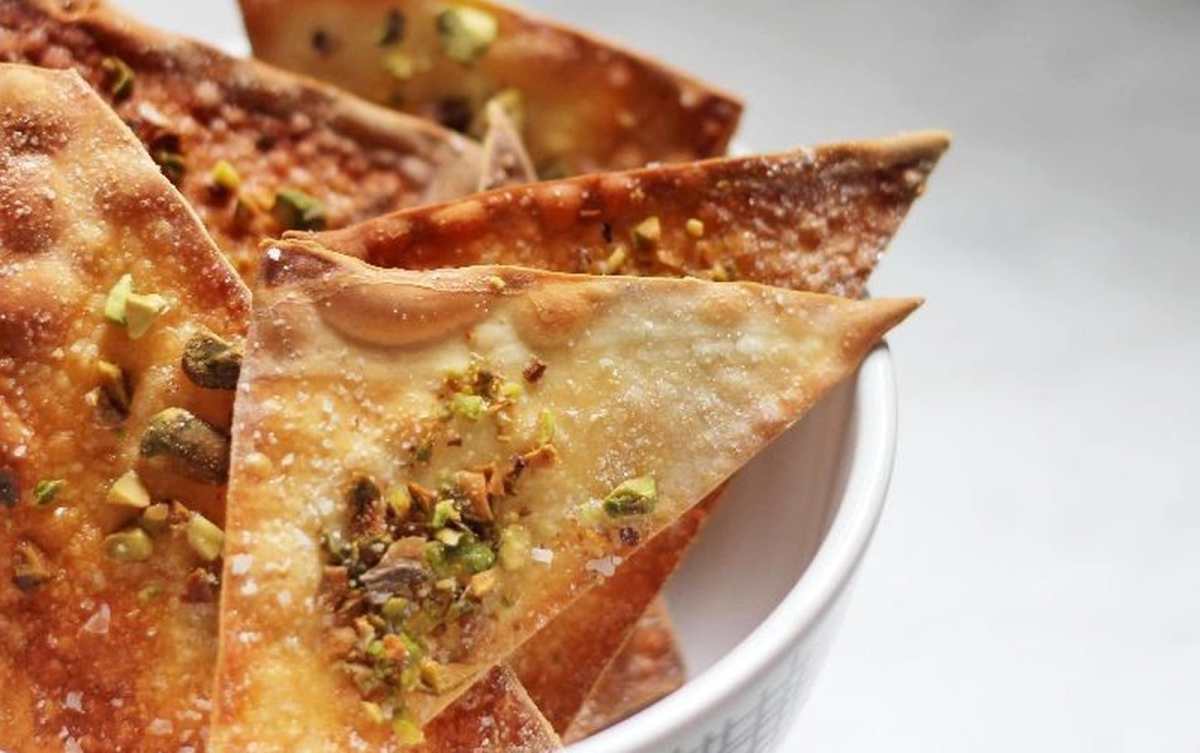Salty-Sweet Pistachio Crisps [Vegan]