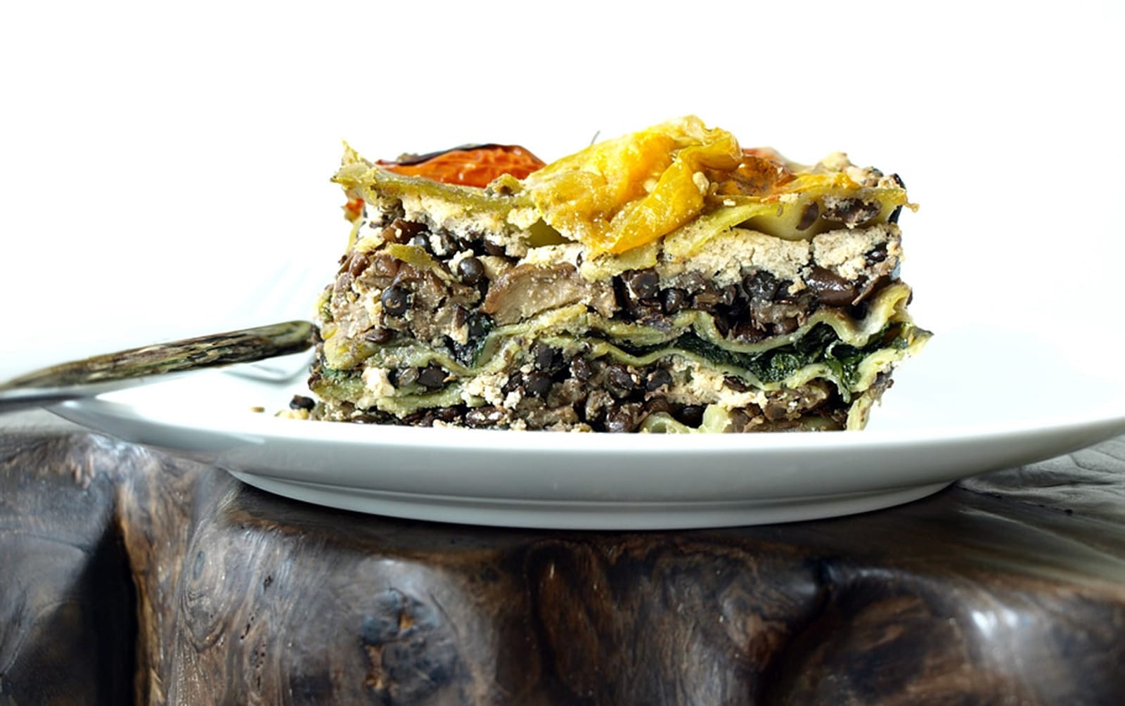 eggplant and lentil lasagna