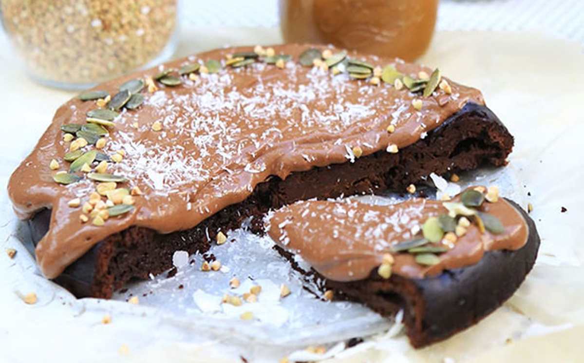 Flourless Dark Chocolate Cake To Die For! [Vegan, Gluten-Free]