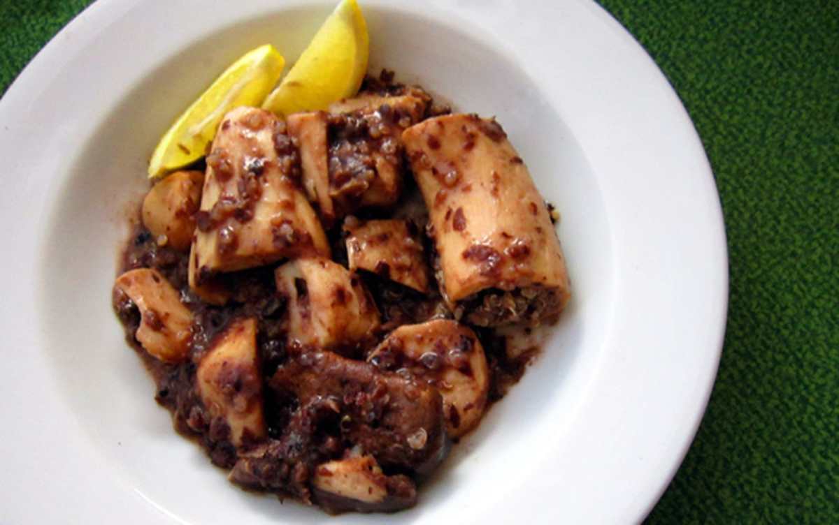 Adobong Pusit (Filipino Vegan 'Squid') [Gluten-Free]