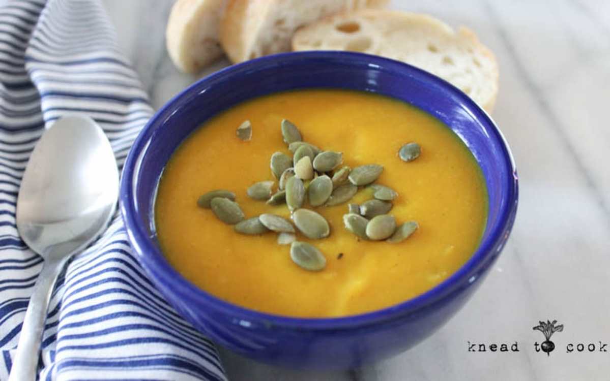 Creamy Kohlrabi Soup [Vegan, Gluten-Free]