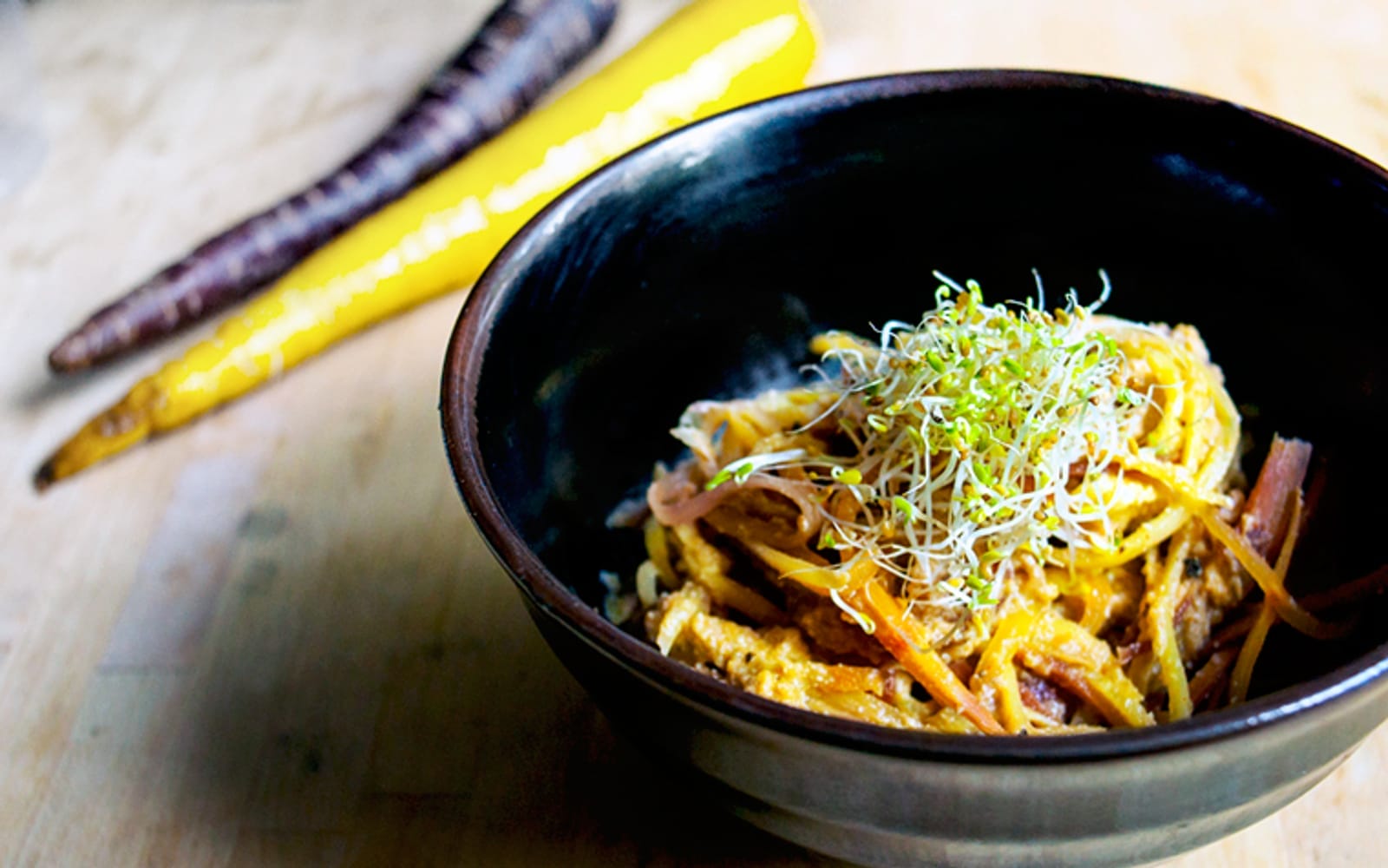 heirloom carrot pasta