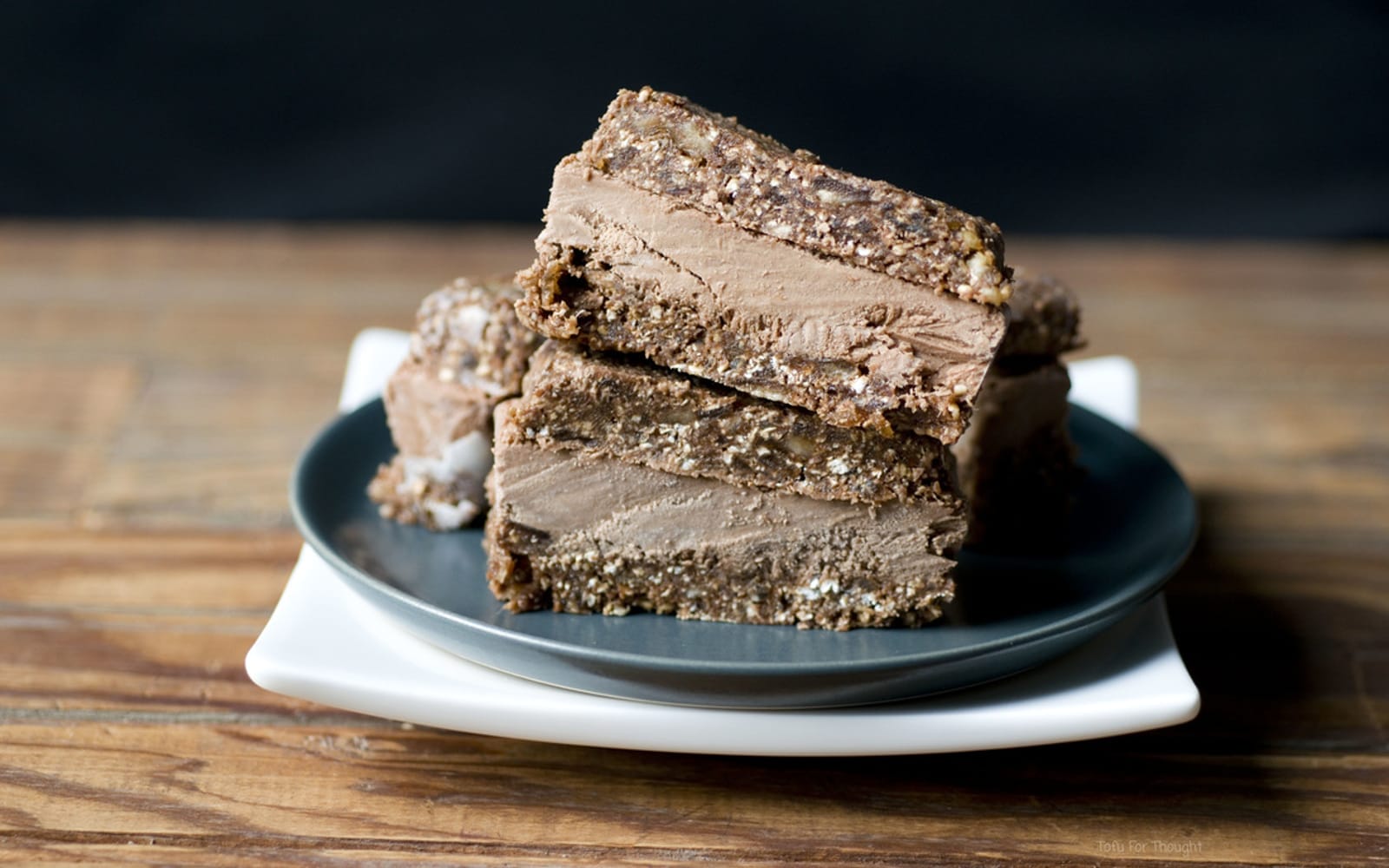 raw chocolate ice cream sandwiches