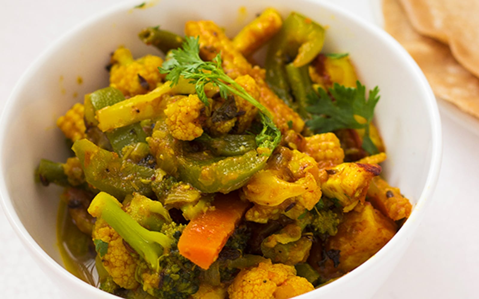 vegetable jalfrezi curry