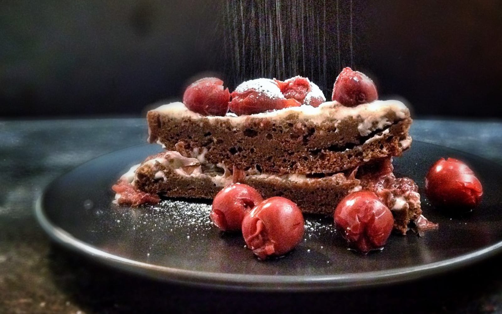 black forest cake