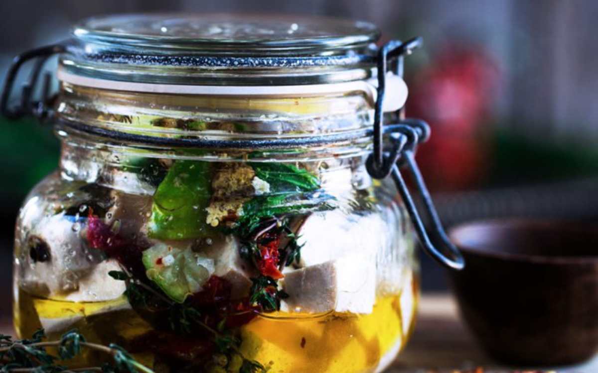 Marinated Tofu Feta Cheese