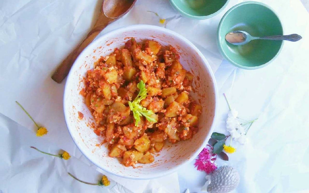 Smoky Barbecue Potato Salad