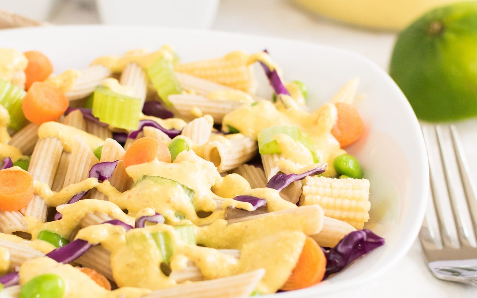 thai curry pasta salad