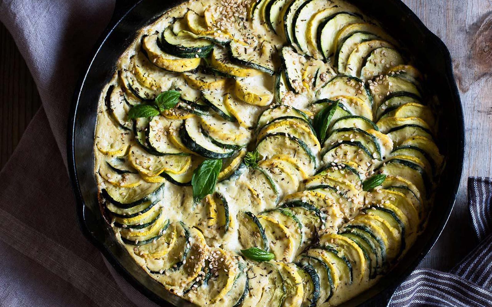 zucchini gratin