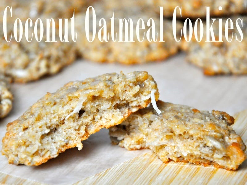 coconut oatmeal cookies