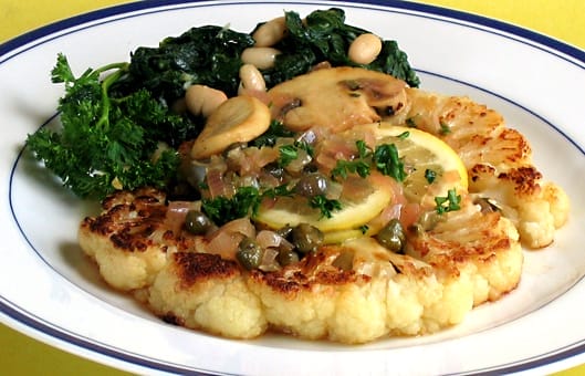 Vegan Grain-Free Cauliflower Picatta