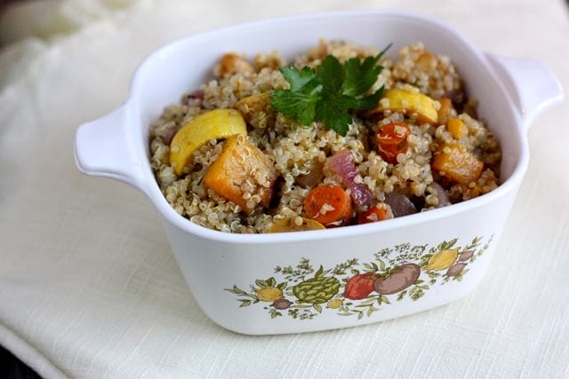 Quinoa Roasted Veg