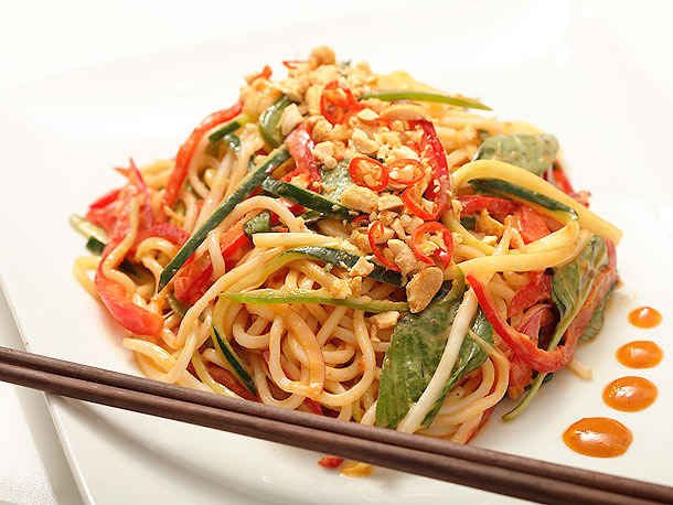 Recipe: Peanut Butter Spicy Noodles