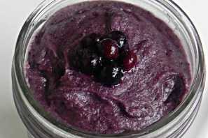 Blueberry-Vanilla Coconut Butter 