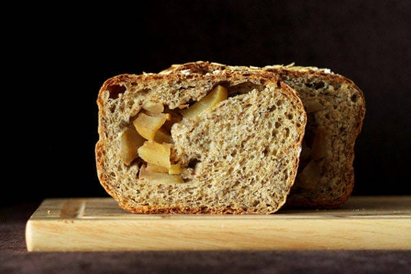 Apple Pie Swirl Multigrain Bread Loaf