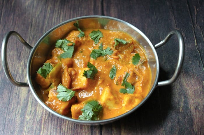 vegan Paneer Tikka Masala