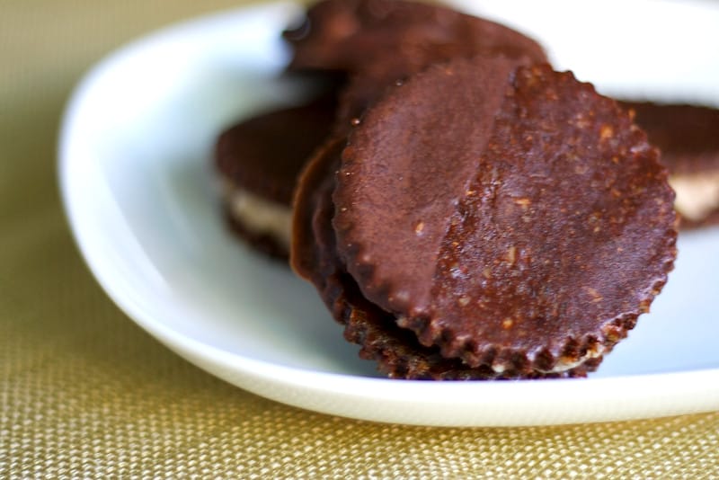Raw Ice Cream Sandwiches