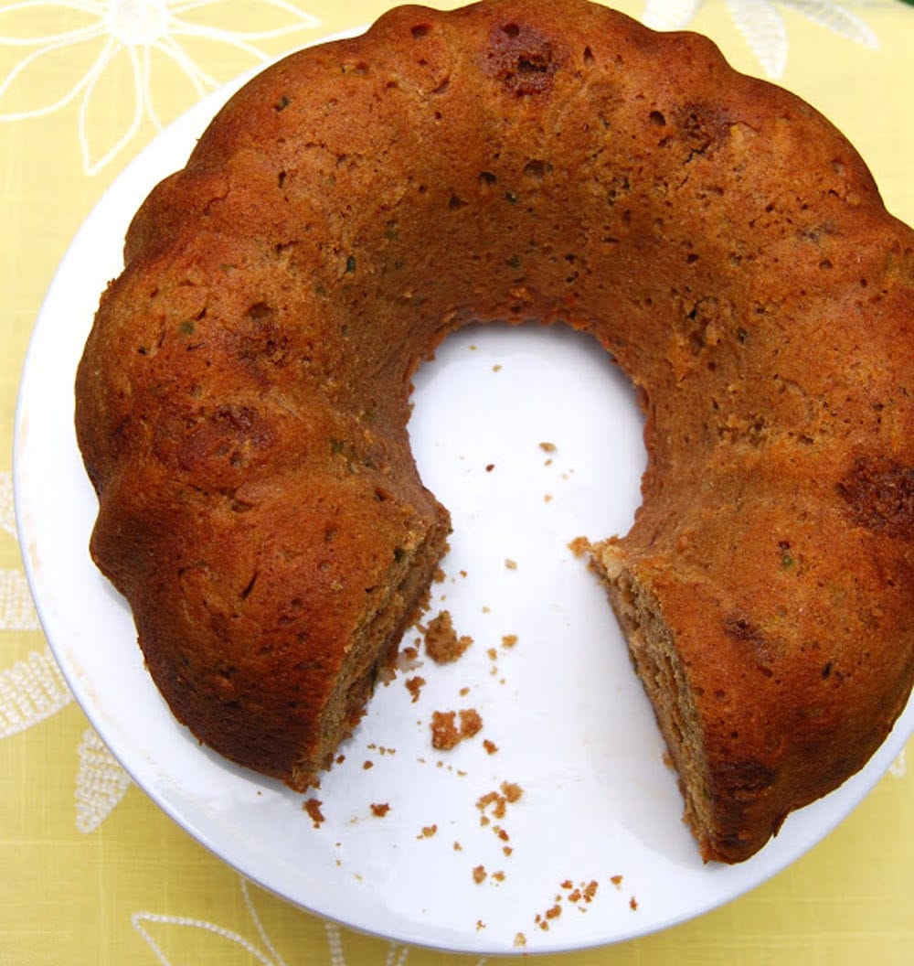 vegan Cucumber Cake, indian