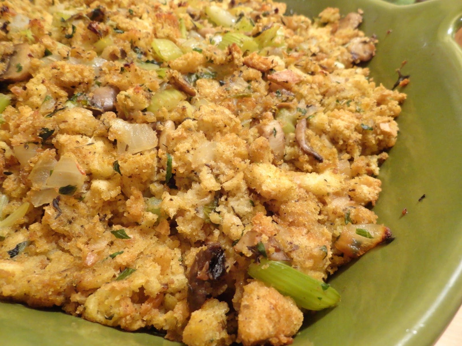 Onion, Celery, and Mushroom Stuffing