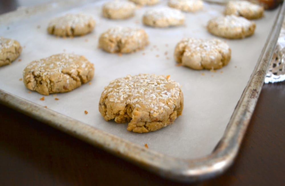 Creamsicle-Coconut Cookies