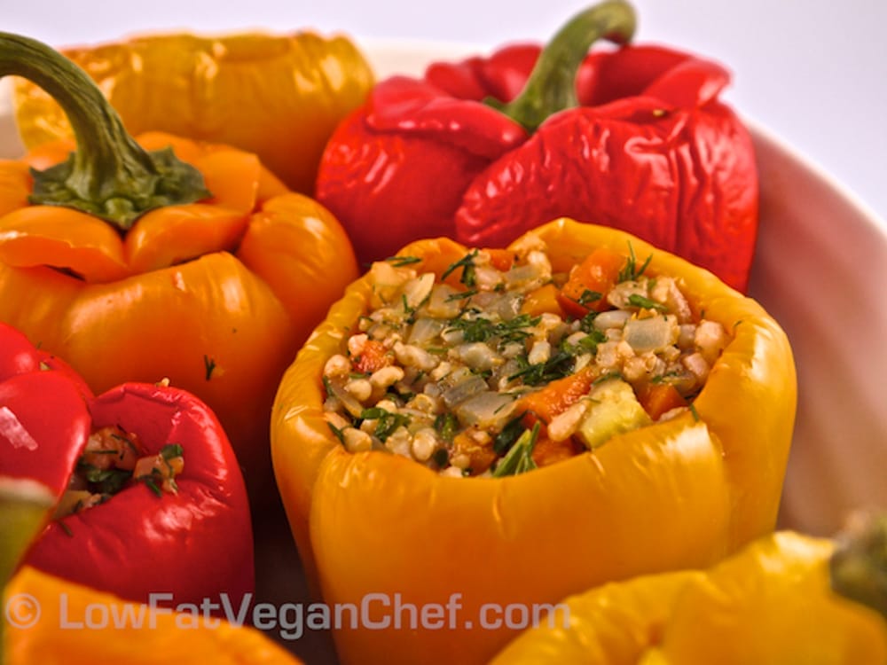 GreekInspiredStuffedPeppers