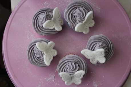 Lavender Cupcakes