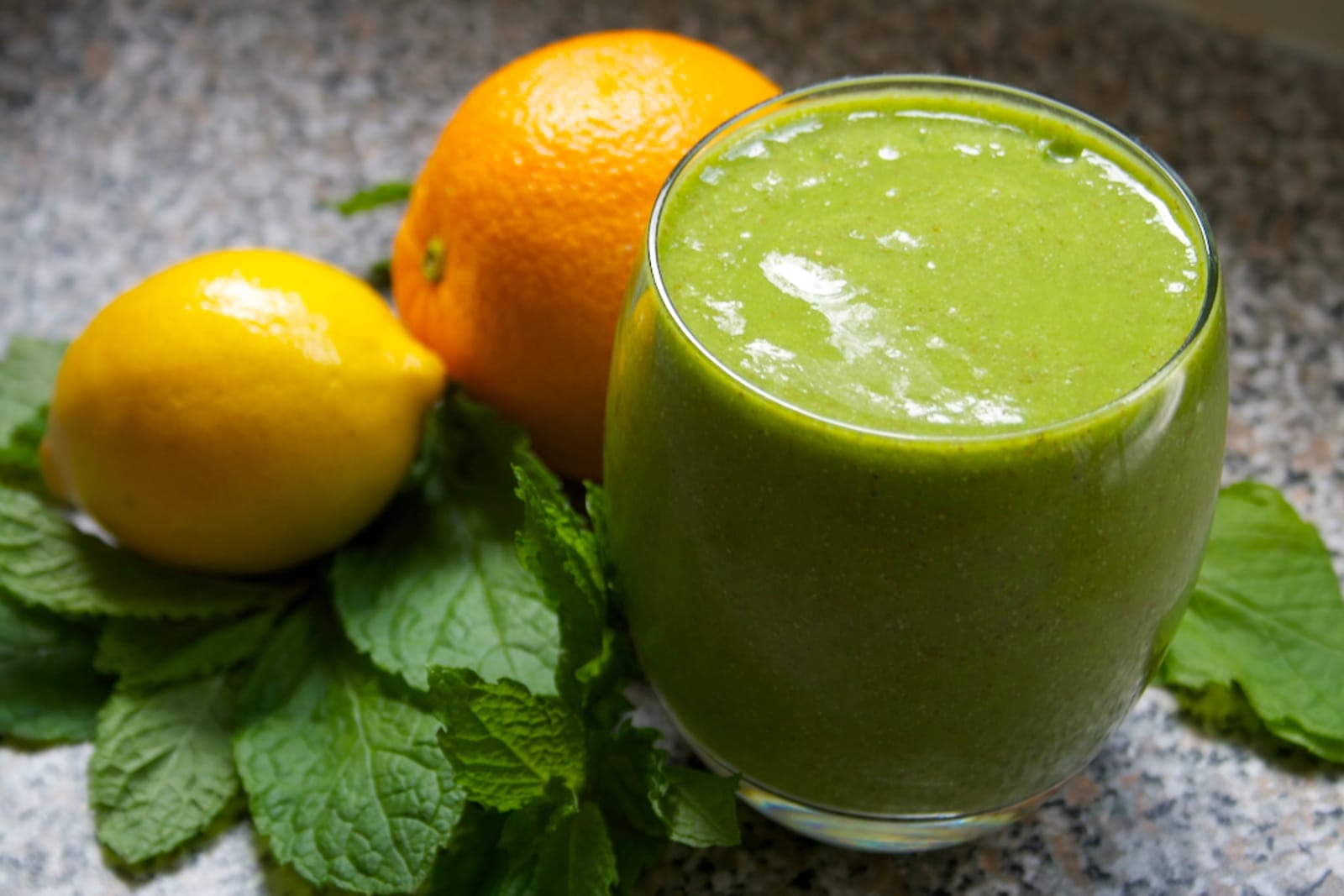 Mint Citrus Green Smoothie