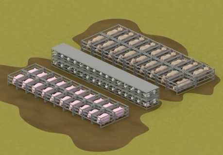 Factory farm graphic