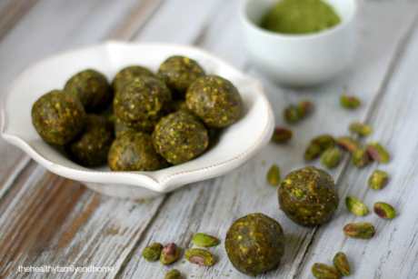 Pistachio and Matcha Truffles