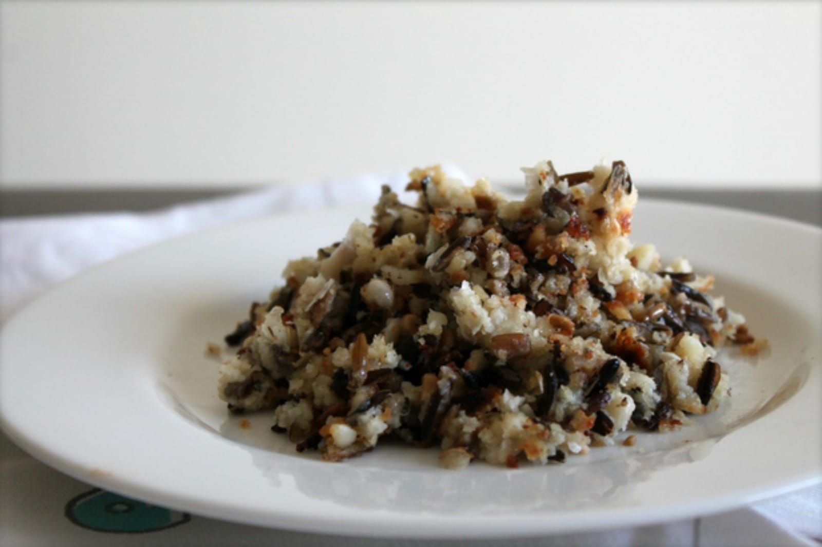 White Bean Wild Rice Hash [Vegan]