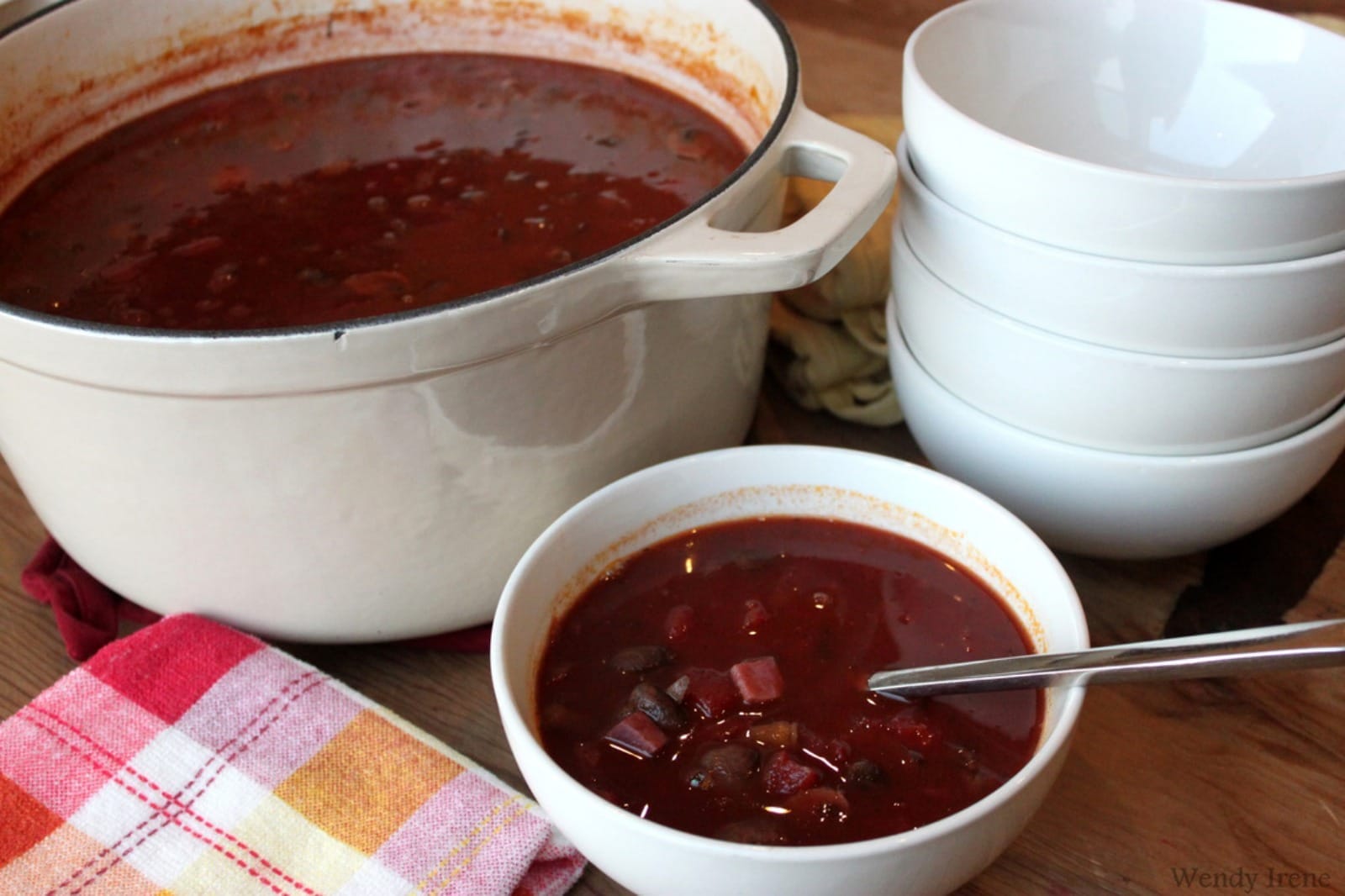 Hearty Purple Potato Stew [Vegan]