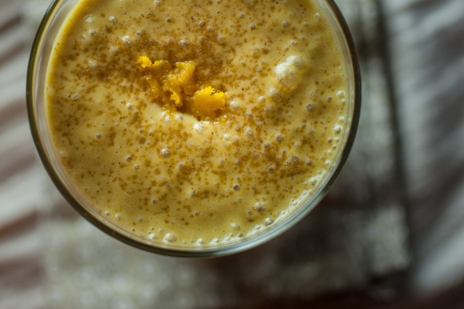 Spiced Pumpkin Eggnog [Vegan]
